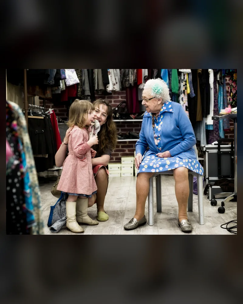 Rencontre entre plusieurs générations