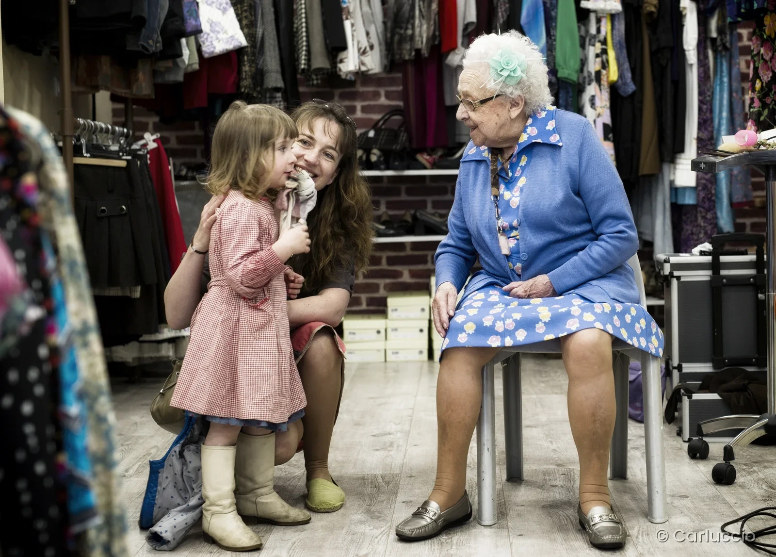 Conversation en extérieur